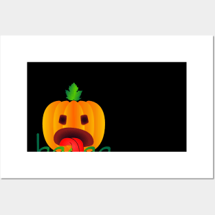 Boo pumpkin halloween Posters and Art